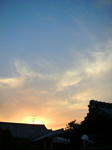 2009年6月12日の空