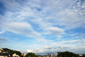 2009年6月21日の空