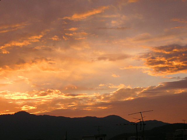2009年7月16日の空