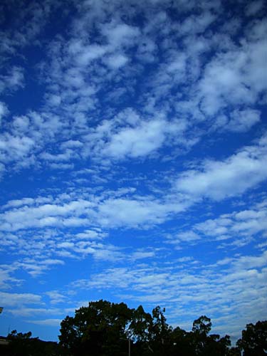 10月22日の空