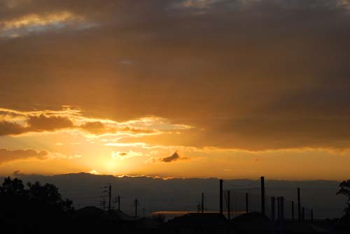 2009年10月27日の空